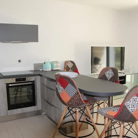 Lejlighed Centre Les Pins 1 Bedroom With Ac, Swimming Pool And Parking Juan-les-Pins